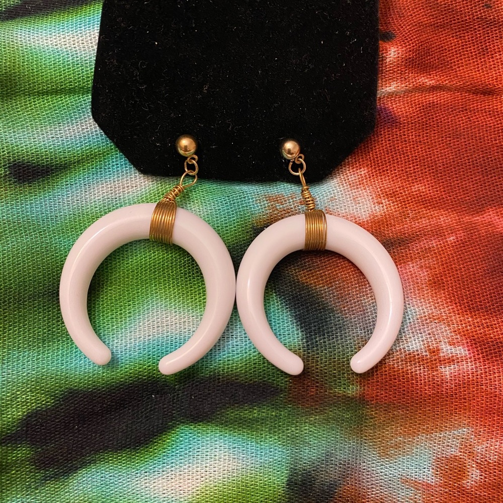 Moon earrings